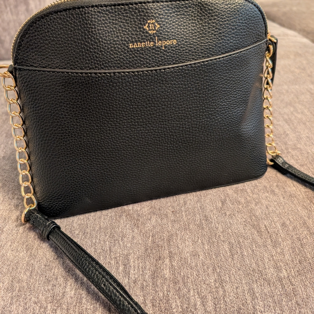 Nanette Lepore Black Crossbody Bag